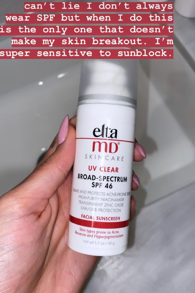 hailey bieber tinted sunscreen