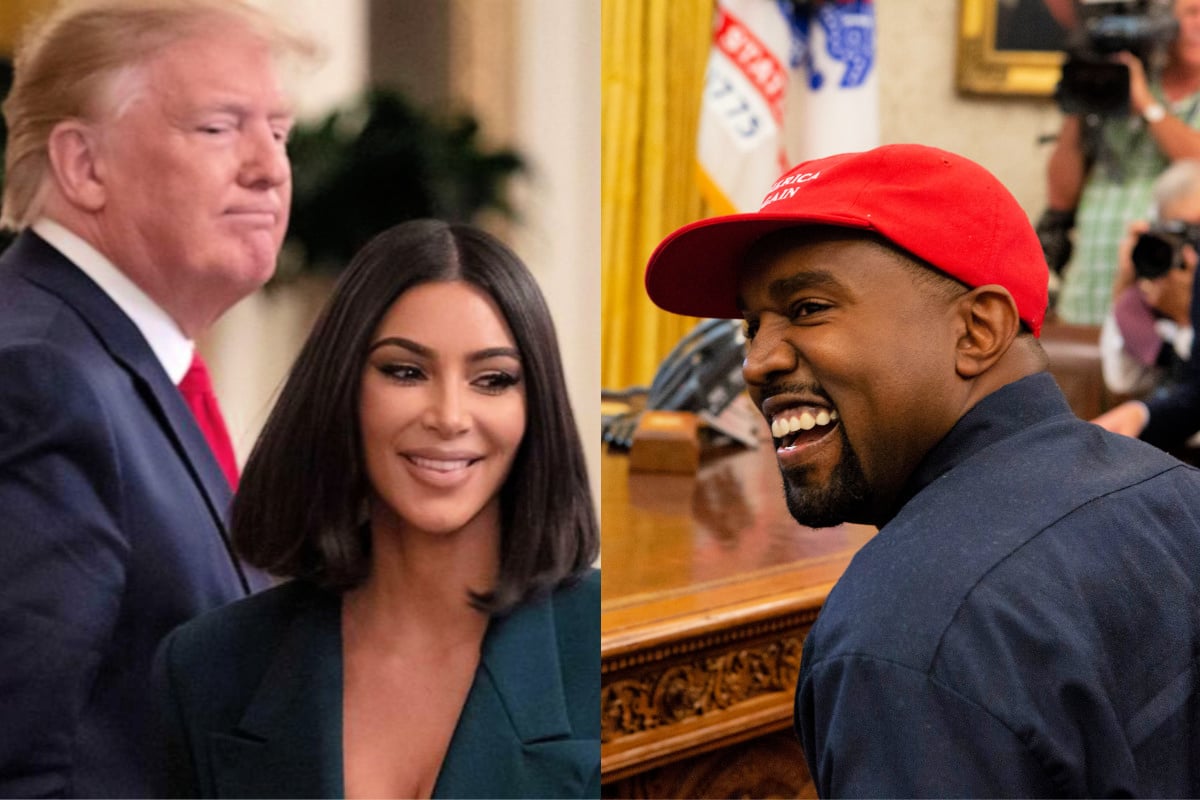 Are Kim Kardashian and Kanye West playing Trump?