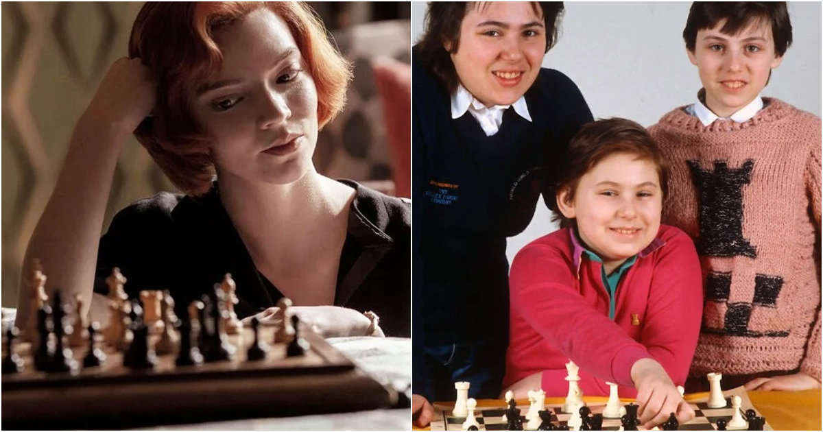 chess.fans - Judit polgar the real queen vs Elizabeth Beth Harmon the  gambit queen ♟🔥______ #chess #chessmate #chessqueen #chessmaster  #chesslover #checkmates #chessplayer
