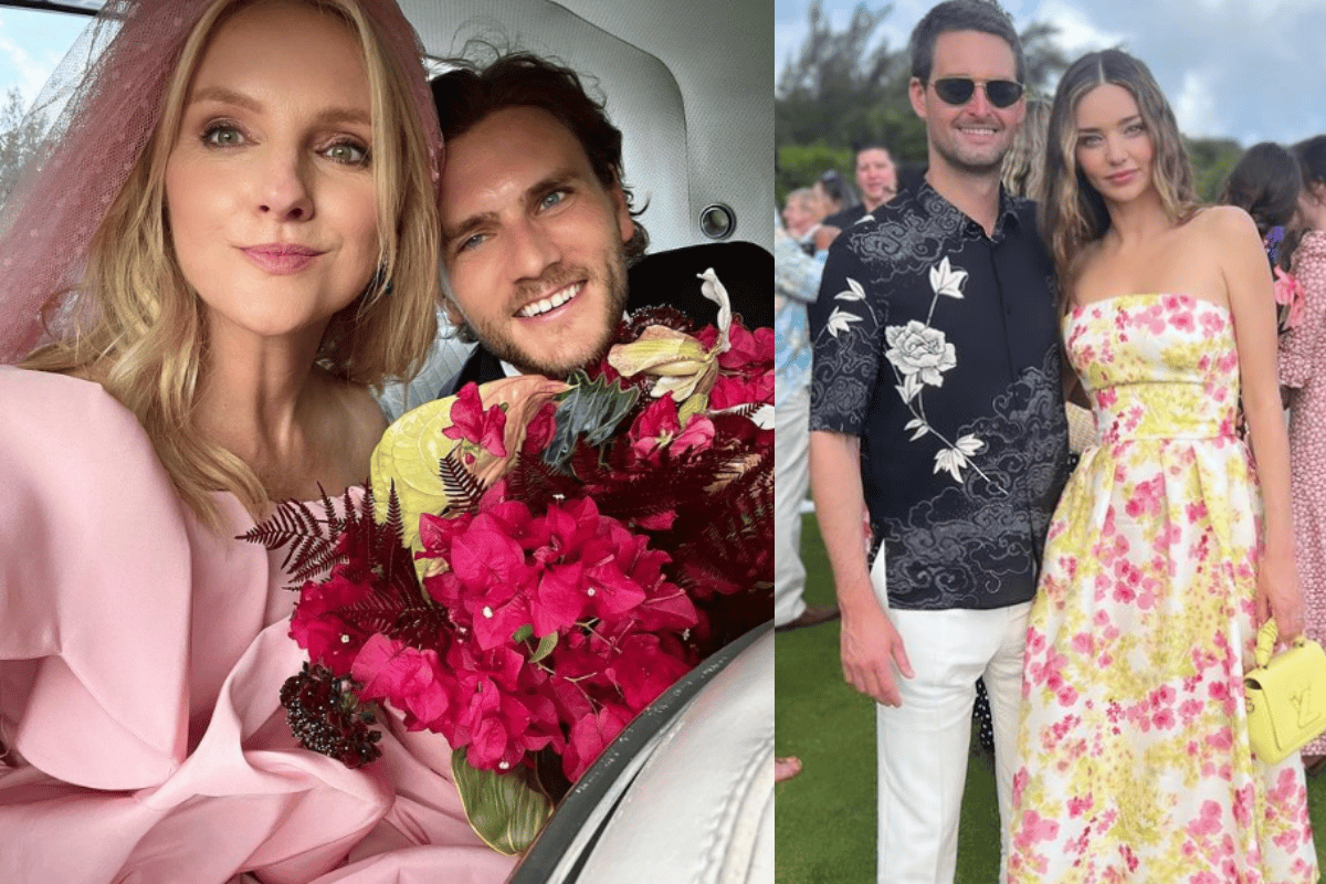 Laura Brown's wedding attended by Hollywood's elite.