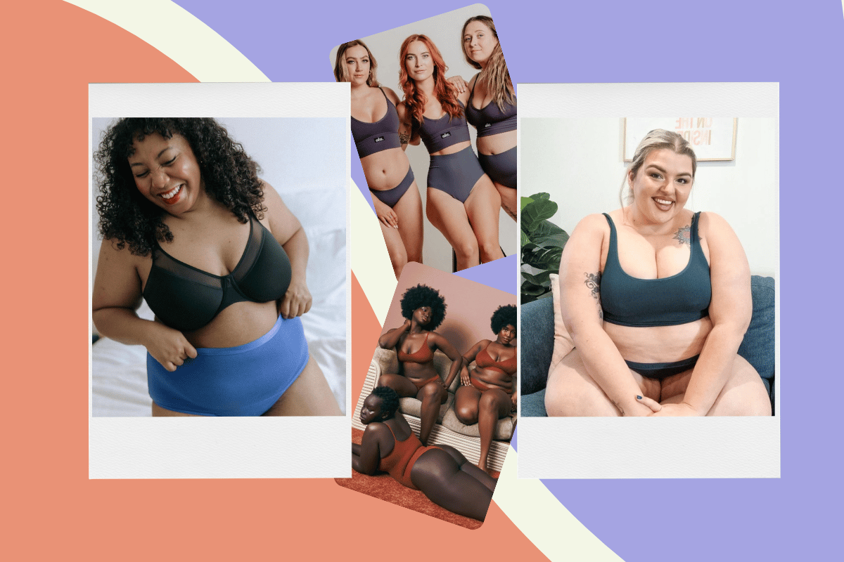 6 women on the best plus size underwear brands