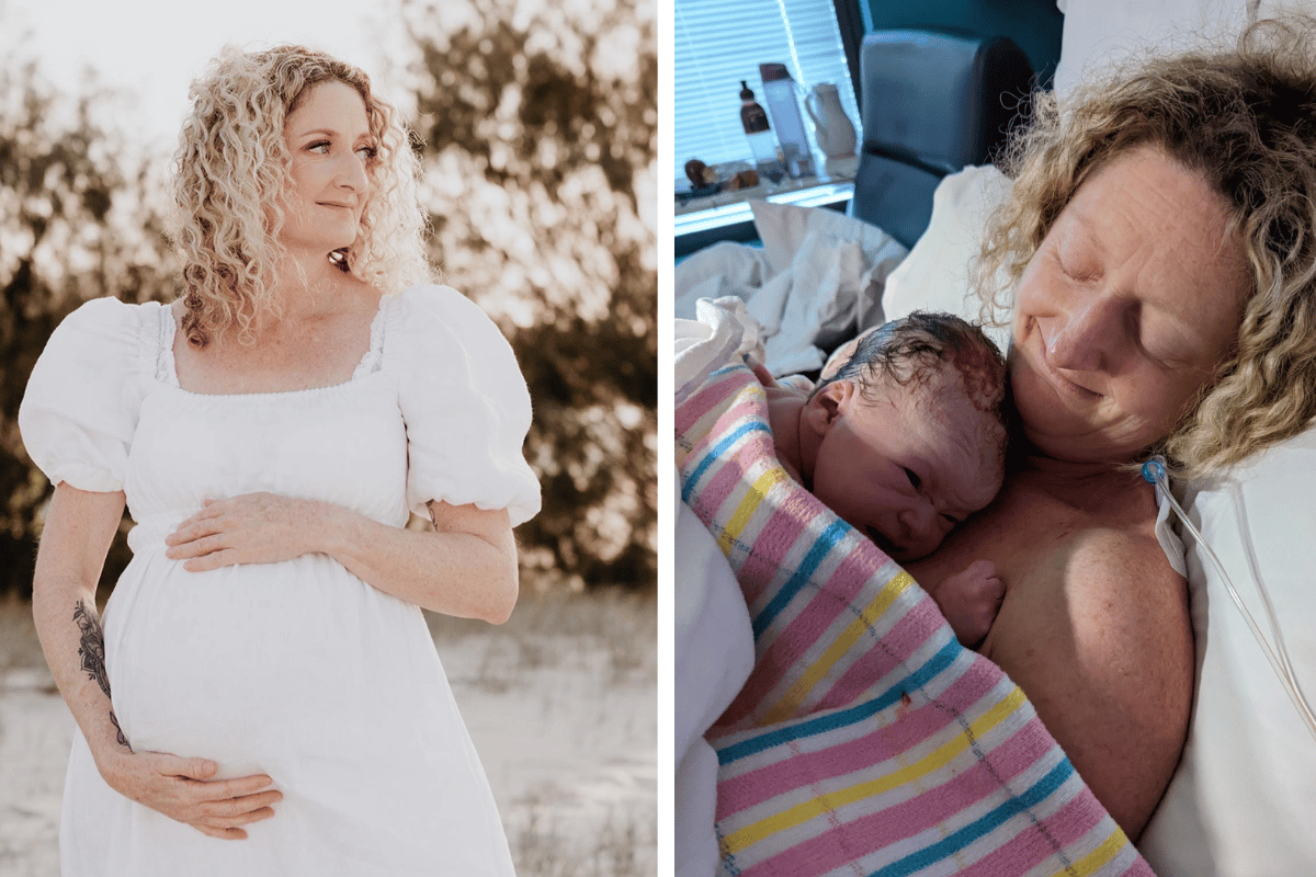 Baby After 40 Donna Became A First Time Mum At 47 