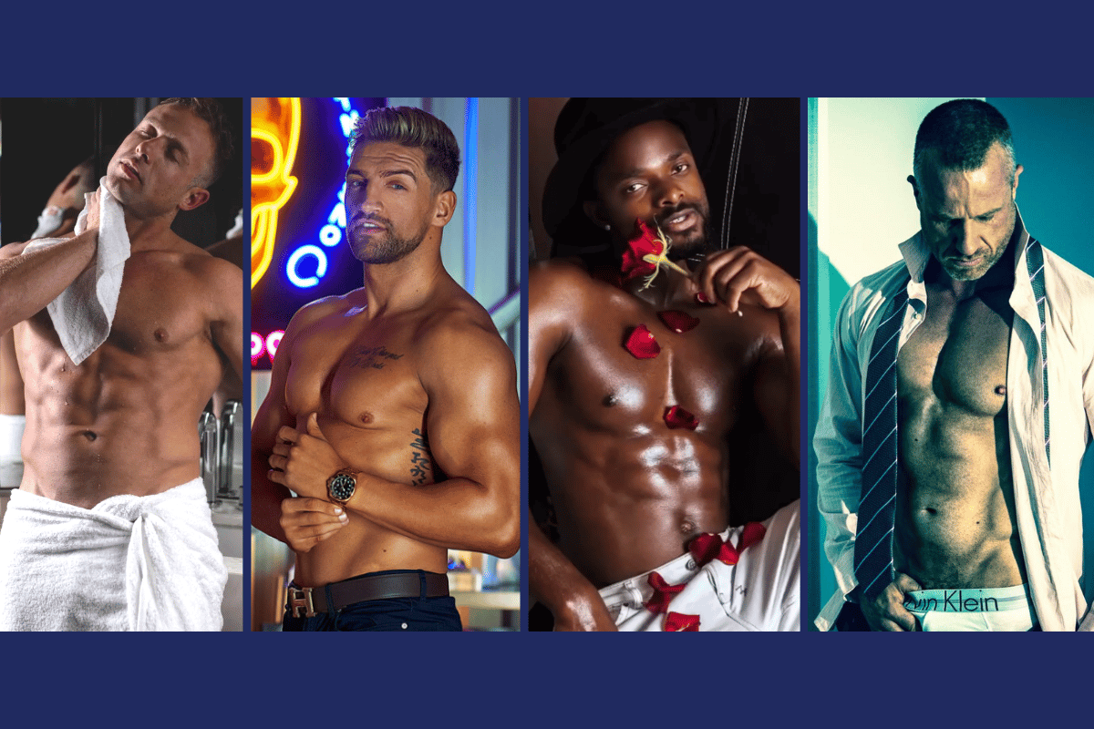 4 male escorts answer all your burning questions. photo