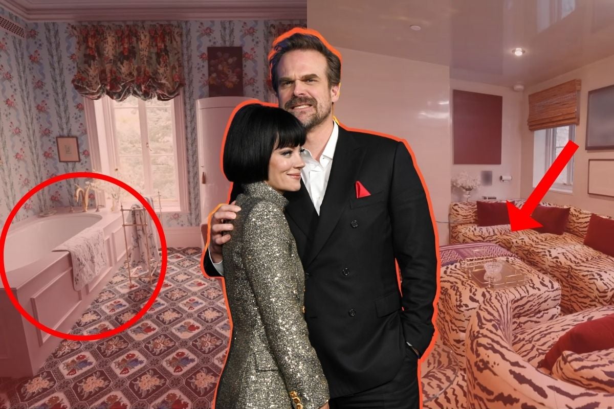 Inside David Harbour and Lily Allen's “Weird and Wonderful