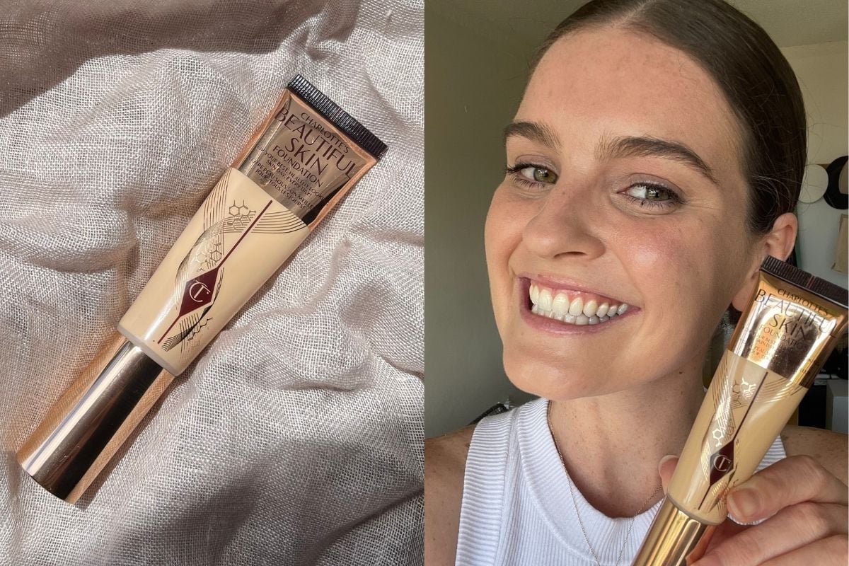 Review, Charlotte Tilbury Beautiful Skin Medium Coverage Liquid Foundation  with Hyaluronic Acid