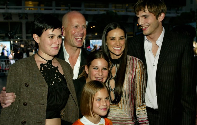 Aston Kutcher and Mila Kunis's family life with 2 kids.