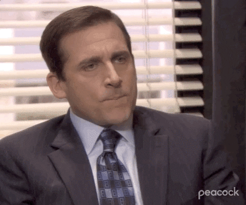 Steve Carell from The Office saying