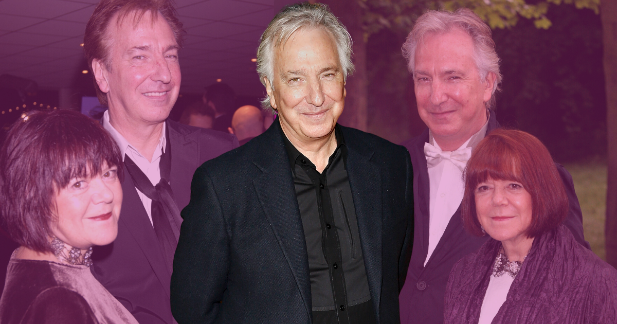 Why Alan Rickman Married His Wife 47 Years After Meeting.