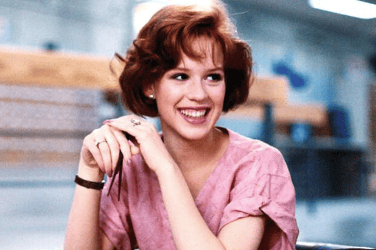 Molly Ringwald was an icon in the 80s. 