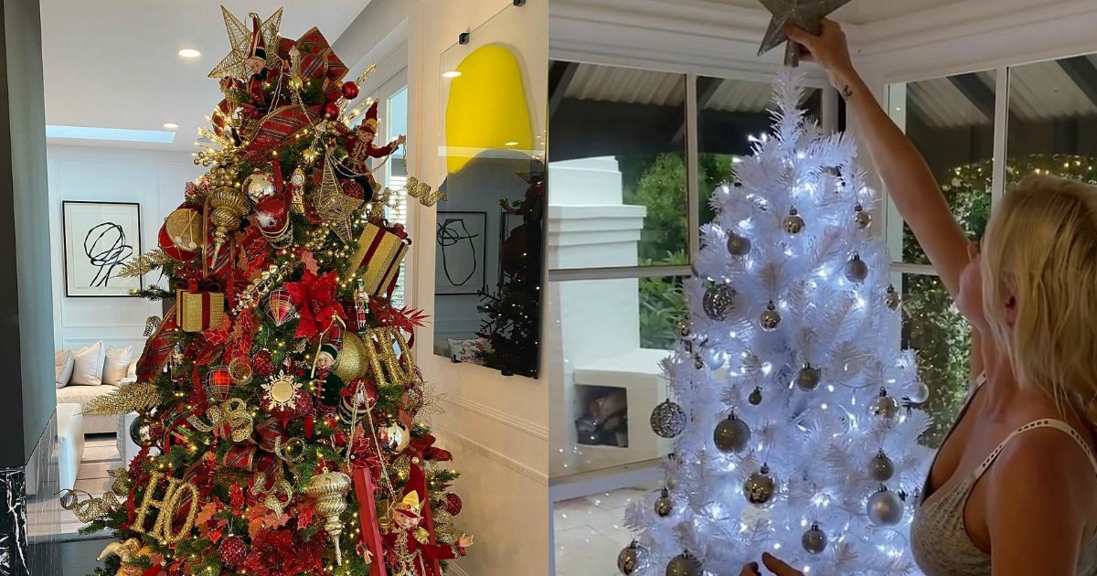 15 of the best celebrity Christmas trees of 2020.