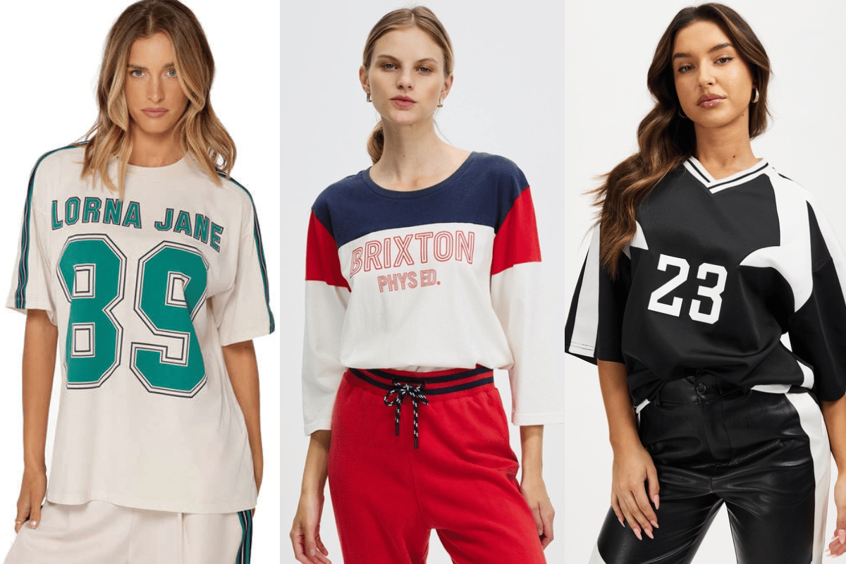 Sports jerseys are going to be a big fashion trend.