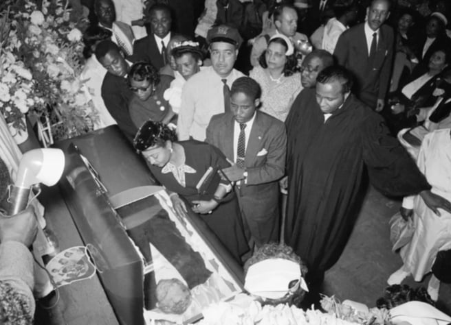 In 1955 Emmett Till Was Murdered Much Like George Floyd