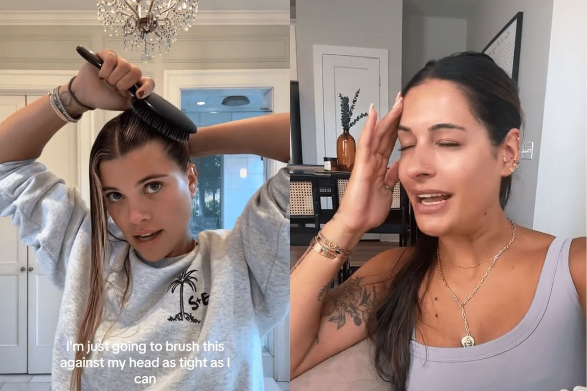 Sofia Richie Sleek Bun Tutorial What You Need To Know 6650