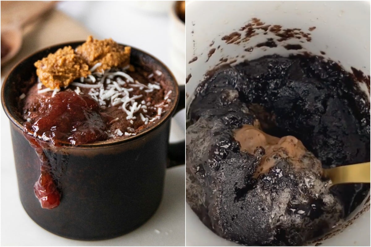 Three simple, delicious mug cake recipes.