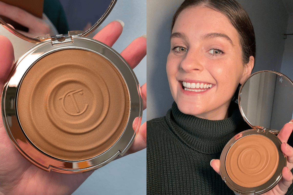 Charlotte Tilbury Beautiful Skin Sun-kissed Glow Cream Bronzer • Bronzer  Review & Swatches