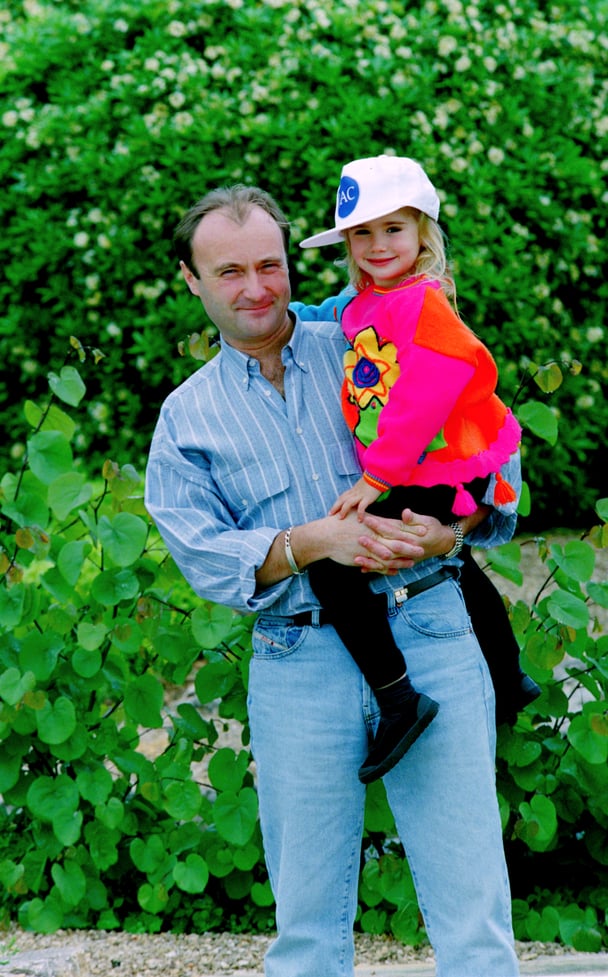 lily-collins-father-phil collins
