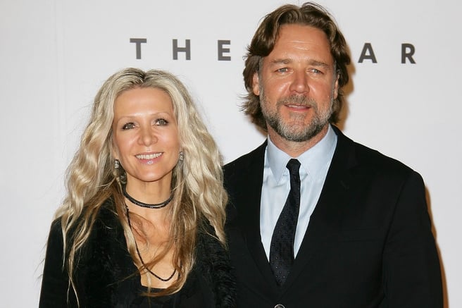 Russell Crowe and Danielle Spencer's relationship.