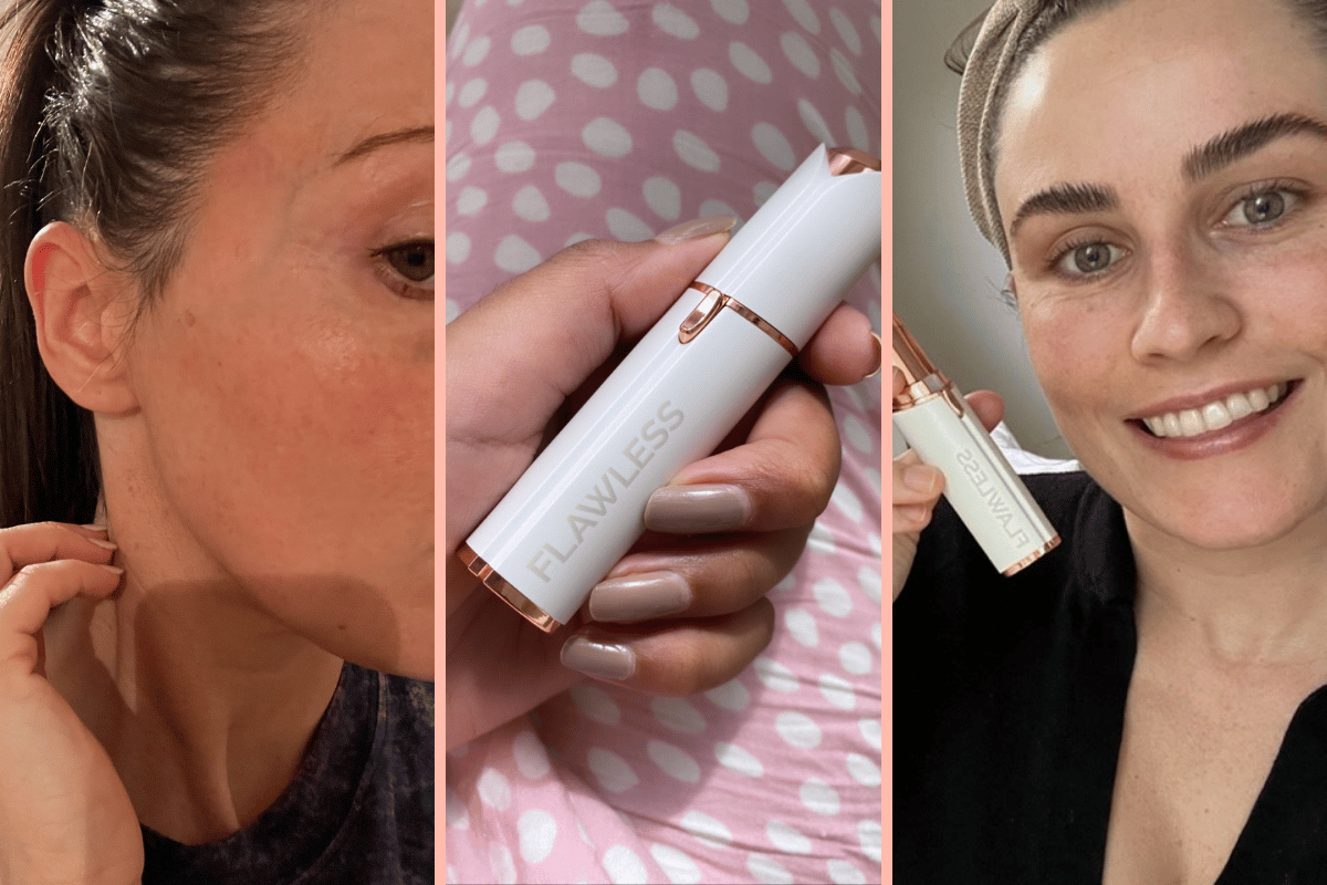 15 women review the Finishing Touch Flawless facial hair remover.