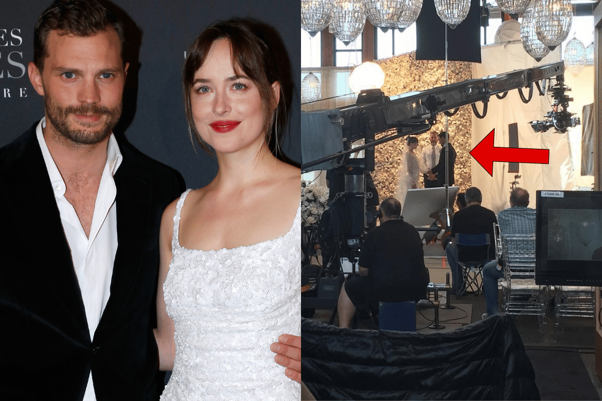 I brought my own suit: Dakota Johnson's 'Fifty Shades' Co-Star