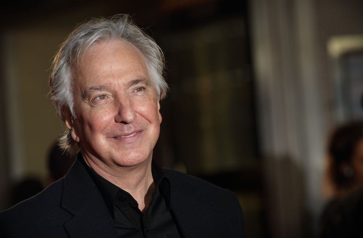 Why Alan Rickman married his wife 47 years after meeting.