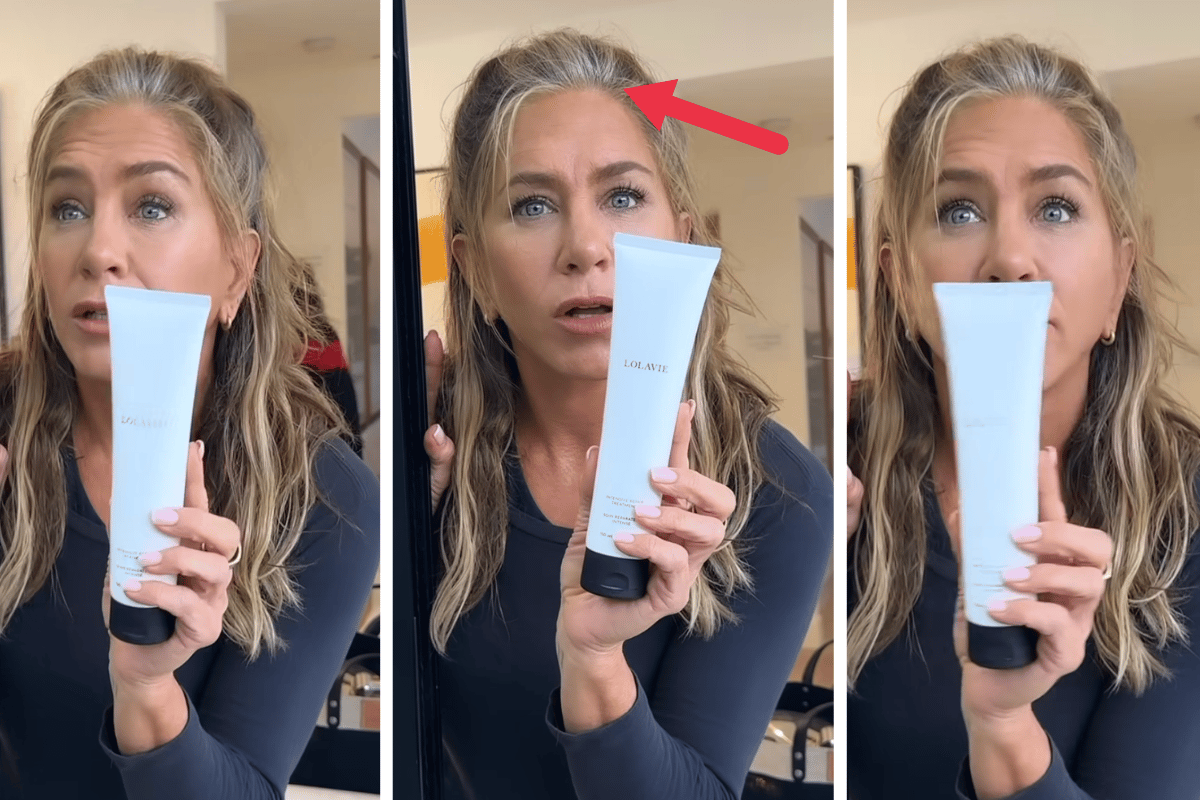 Jennifer Aniston grey hair reaction What it means.