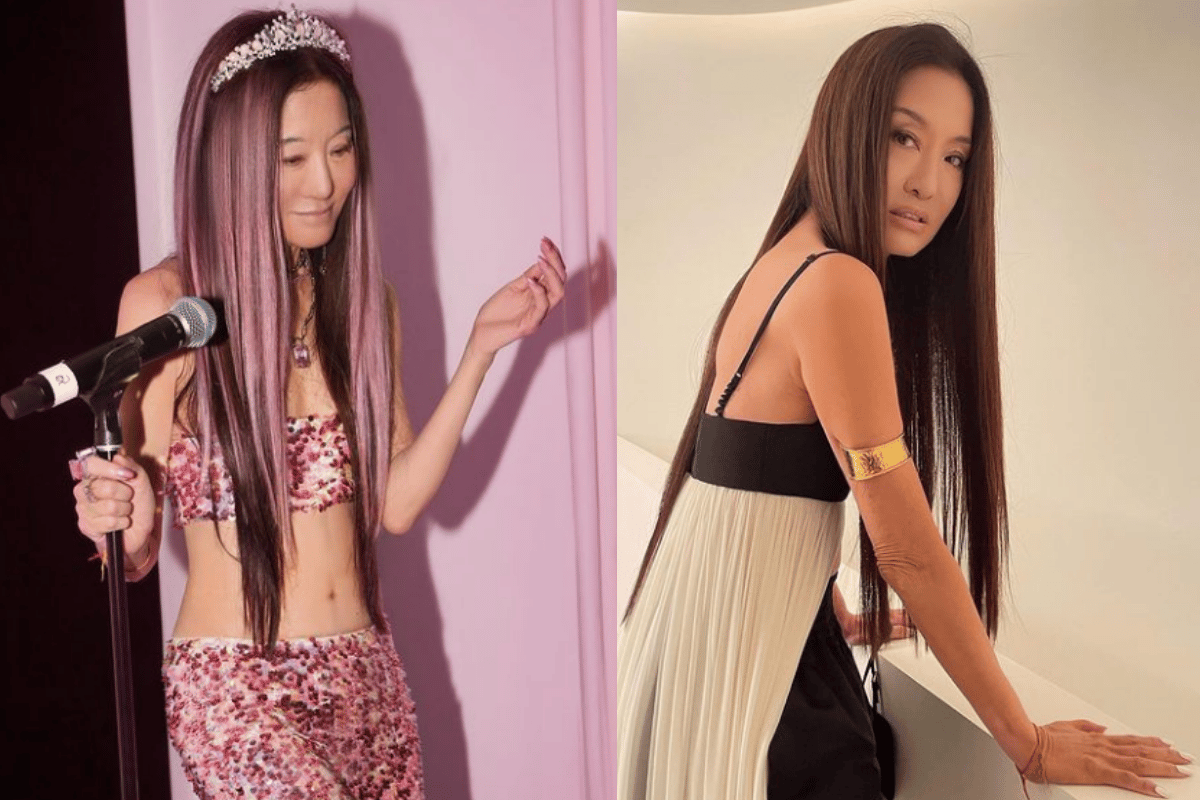 Vera Wang Celebrates 73rd Birthday with a Pink Outfit (and Pink Hair) at  Her Party