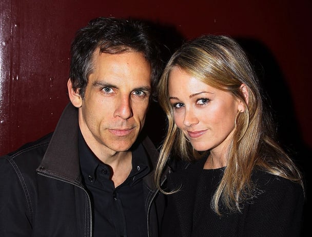 Ben Stiller and Christine Taylor.