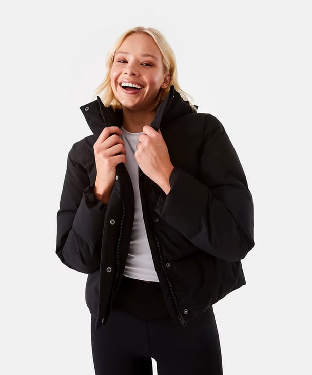 the north face puffer jacket kmart dupe kmart puffer jacket black