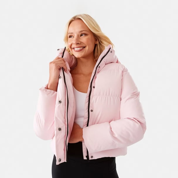 the north face puffer jacket kmart dupe kmart puffer jacket pink