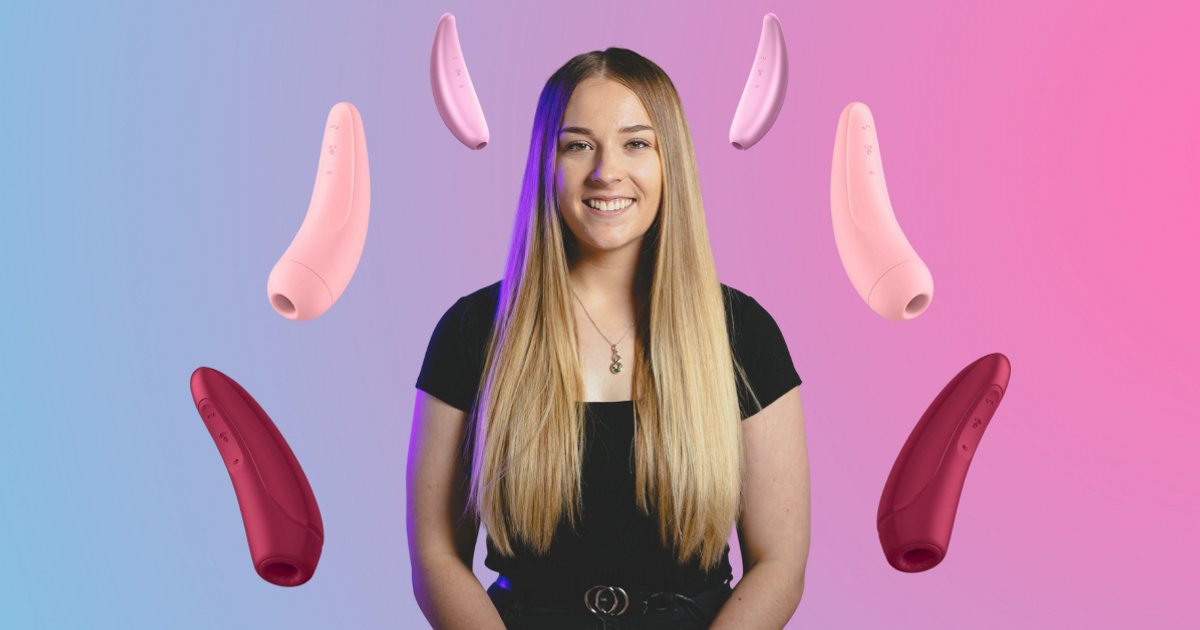Mamamia reviews the Satisfyer Curvy sex toys. Mamamia reviews the Satisfyer Curvy sex toys.