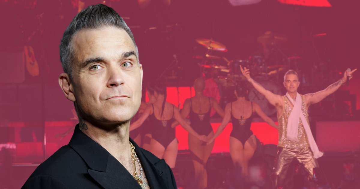 Robbie Williams Honors Ozzy Osbourne In Unexpected Angels Performance See The Berlin Footage - y16d82m