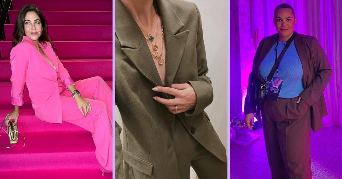 Womens Pink Suit -  Australia