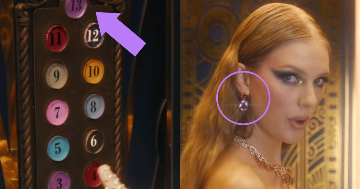 All Taylor Swift's 'Bejeweled' music video Easter eggs.