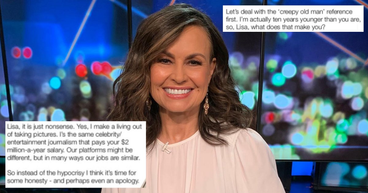 Let's talk about the Lisa Wilkinson papparazzi letter.