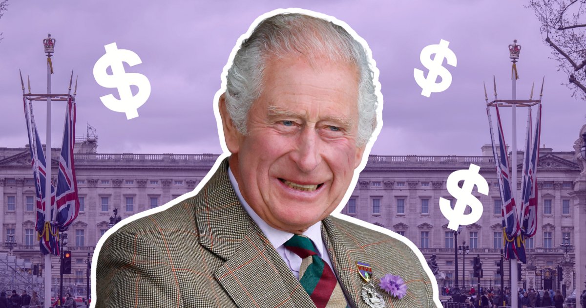 King Charles' net worth is more than the Queen's.