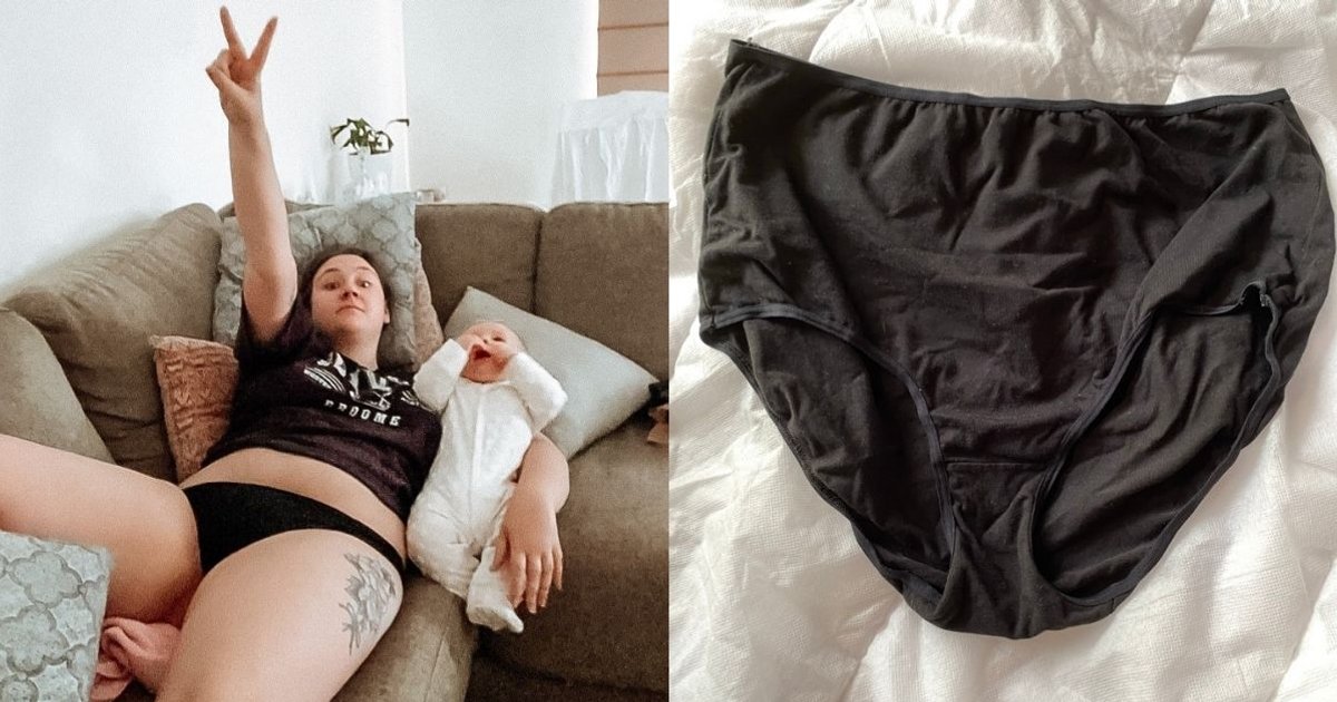 A pair of knickers helped me accept my post partum body.