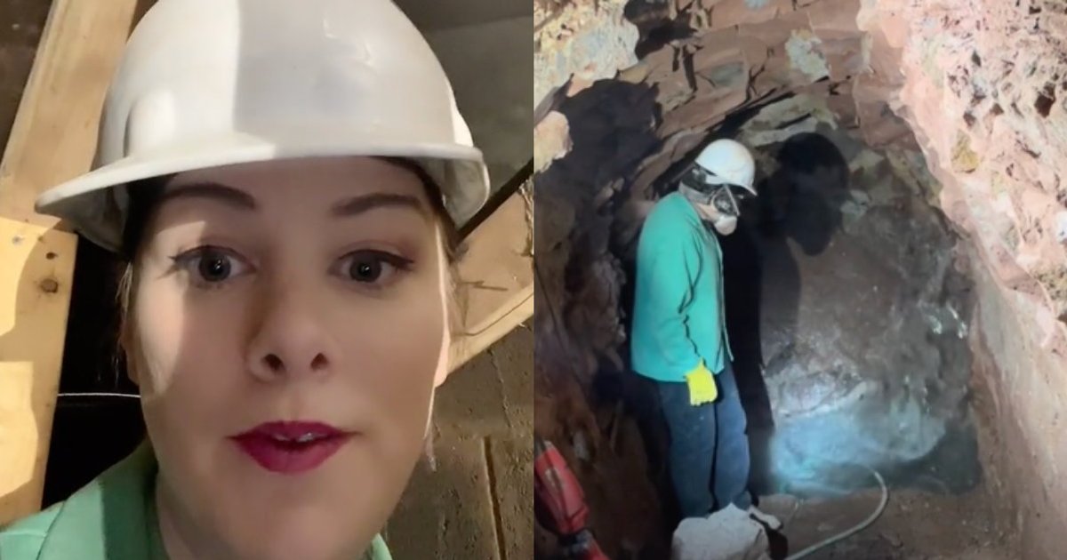 There Is A Woman Building A Literal Tunnel Under Her House And We Need 