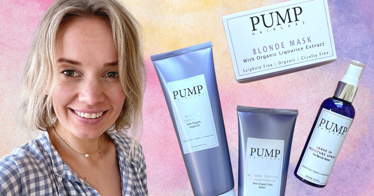 Pump Haircare Blonde Shampoo Road Test