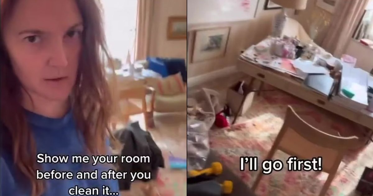 Mamamia Recaps Drew Barrymore S Messy Room Tour