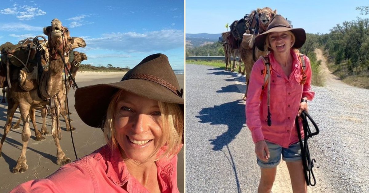 Some of us eat ice-cream after a breakup. Sophie walked 4750km across the outback.