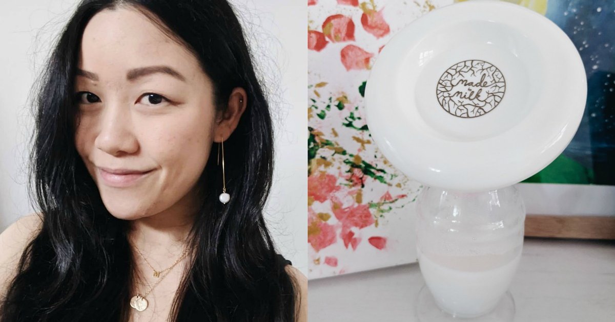'I used my breast milk as an acne and scar treatment.' 'I used my breast milk as an acne and scar treatment.'
