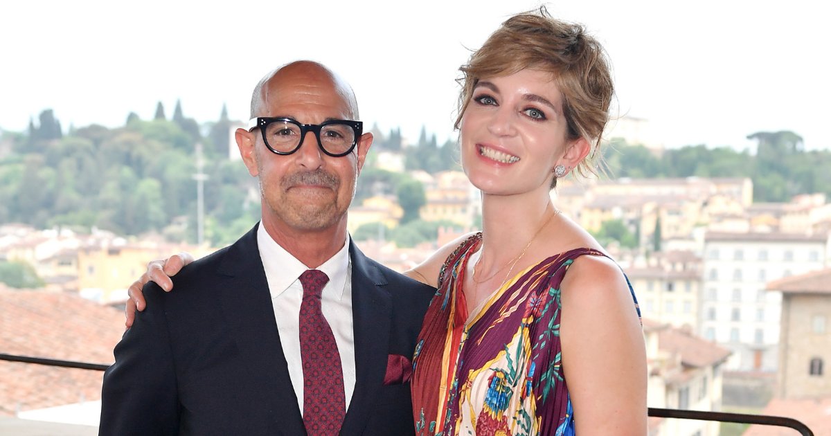 Why Stanley Tucci tried to break up with wife Felicity Blunt.