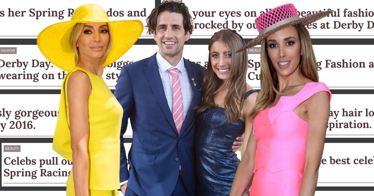 What happened to celebrities at Derby Day?