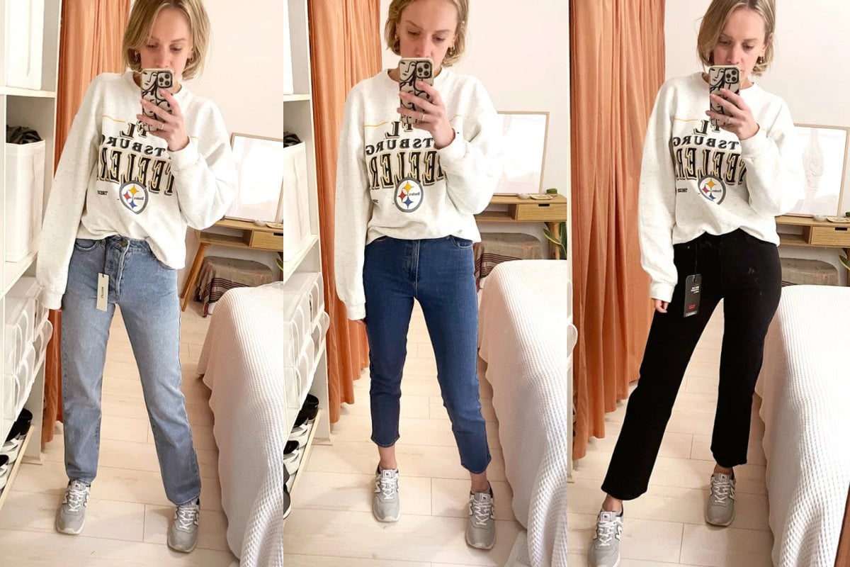 Boyfriend jeans clearance for tall girls