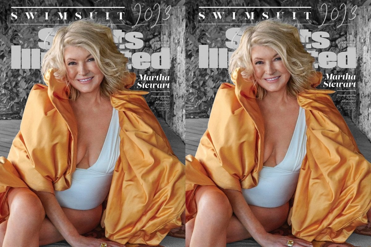 Martha Stewart Turns Up The Heat For The Cover Of 'Sports Illustrated' -  SHEfinds