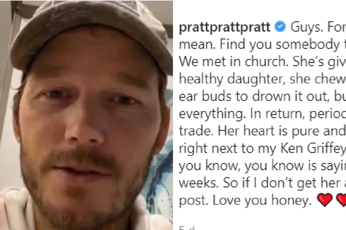 Chris Pratt posts kids photo on Katherine Schwarzenegger birthday