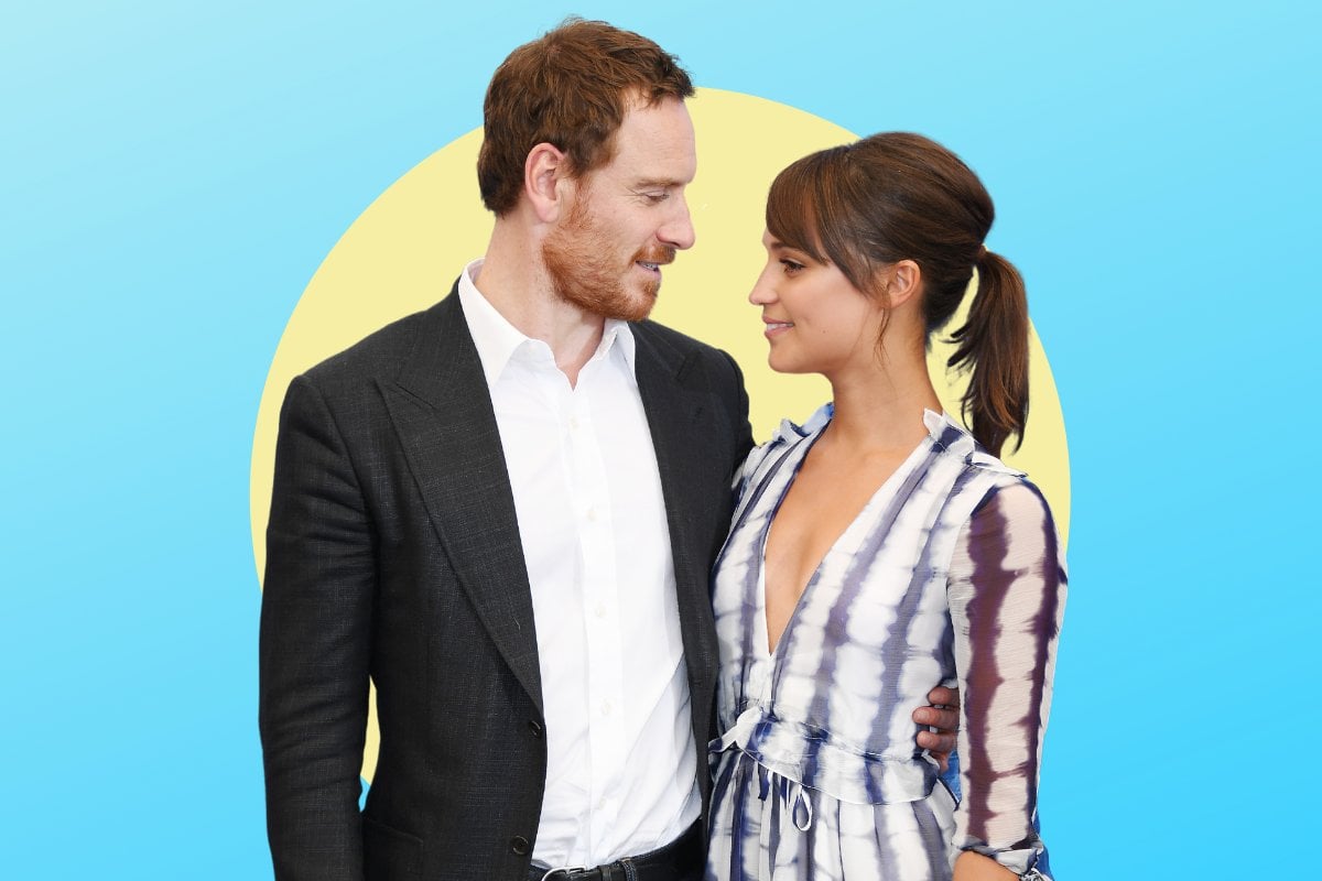 Alicia Vikander and Micheal Fassbender's relationship.