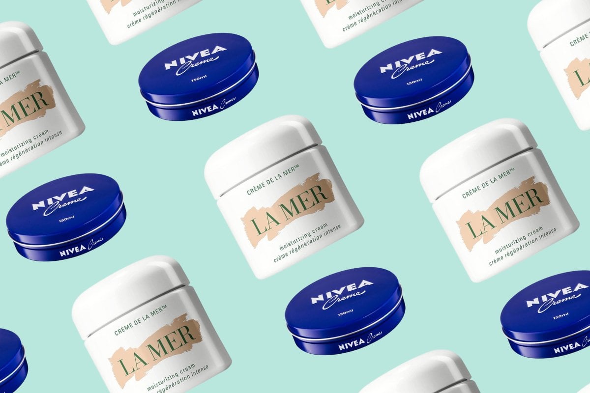 La Mer Vs Nivea Cream