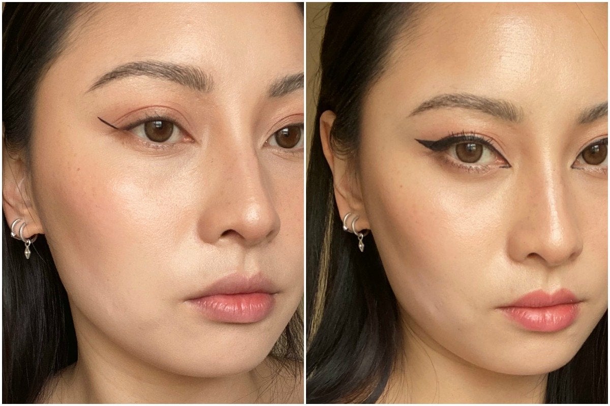 How To Do Winged Eyeliner On Hooded Eyes Landemaine