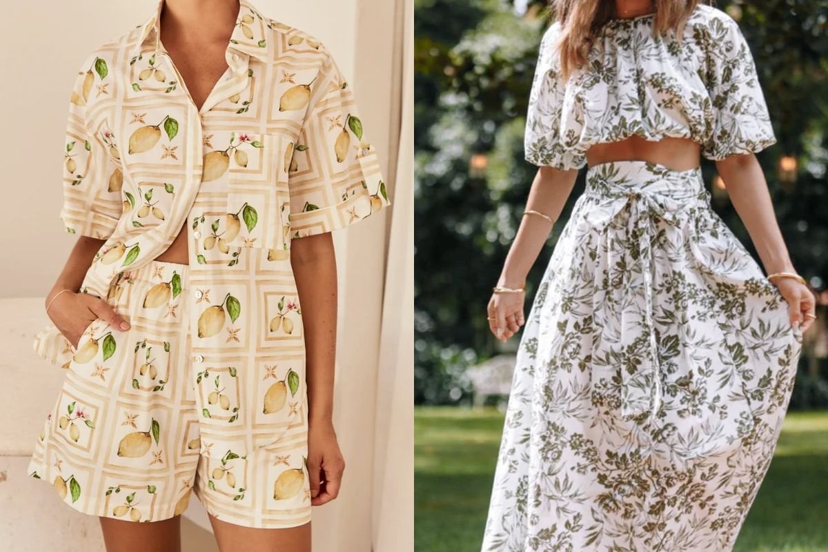 Curated a Section of Matching Sets for Easy Summer Outfits